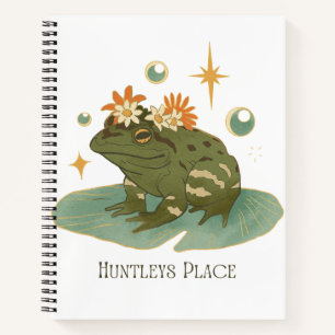 Carnet de notes Frog Huntleys Place 