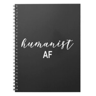 Carnet de notes humaniste typographique amusant