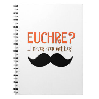 Carnet de notes humoristique du livre Euchre