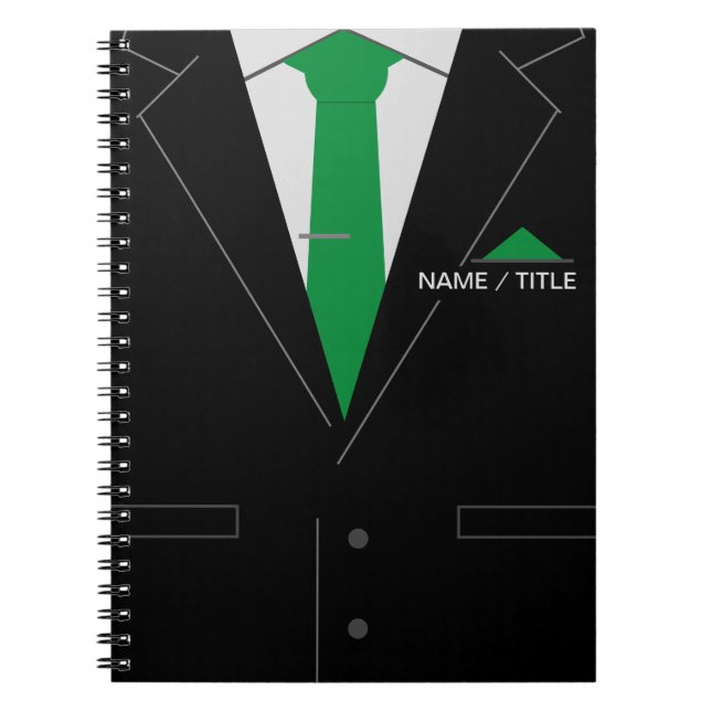 Carnet de notes personnalisé avec nom personnalisé (Devant)