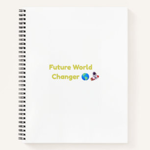 Carnet de notes pour enfants qui changeront le mon