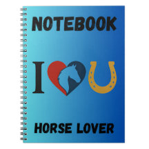 Carnet de notes pour les amoureux des chevaux - Éq