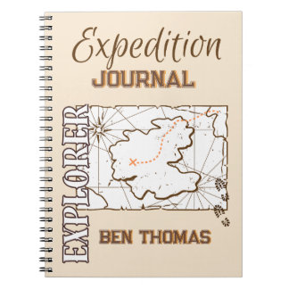 Carnet de notes spiralé Explorer Expedition