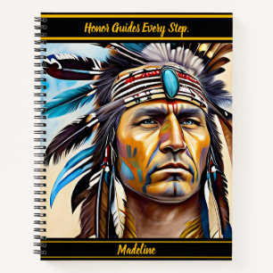Carnet de notes tribal : Style autochtone
