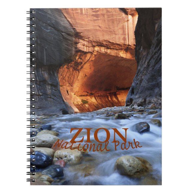 Carnet de parc national de Zion, étroits de Zion (Devant)