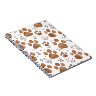 Carnet de pattes de chien