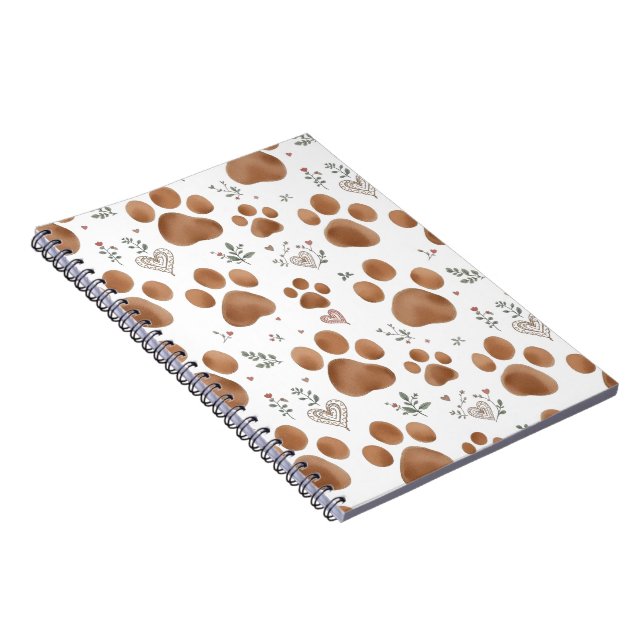 Carnet de pattes de chien (Côté Droit)