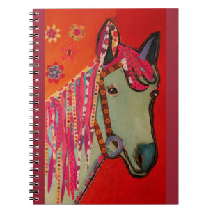 Carnet de photo avec le cheval frais