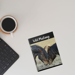 Carnet de photos en spirale Cheval Mustang sauvage