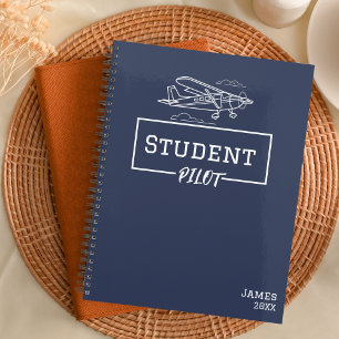 Carnet de pilote étudiant Avion Cessna Nuages Nom 