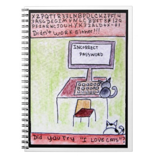 Carnet de pirates informatiques de chat