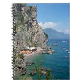 Carnet de plage de côte d'Amalfi