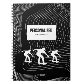Carnet de planche à roulettes personnalisé
