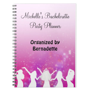 Carnet de planificateur de partie de Bachelorette