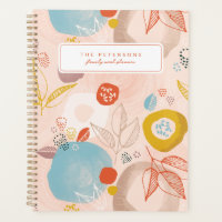Carnet de planificateur de repas esthétique chic