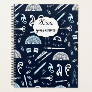 Carnet de planificateur enseignant mathématiques p