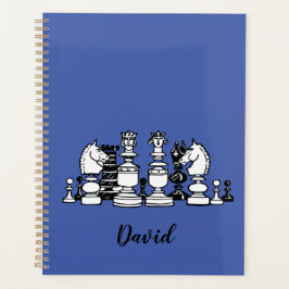 Carnet de planificateur personnalisé à thème d'éch