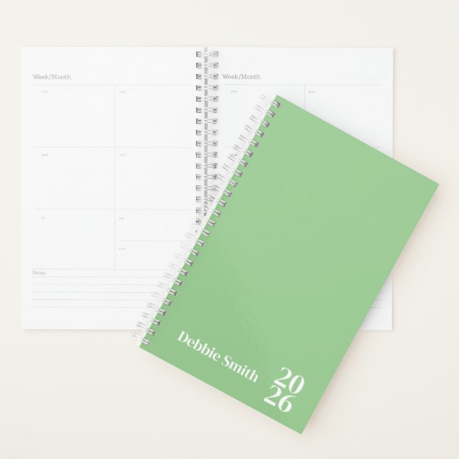 Carnet de planification (Devant avec enveloppe)