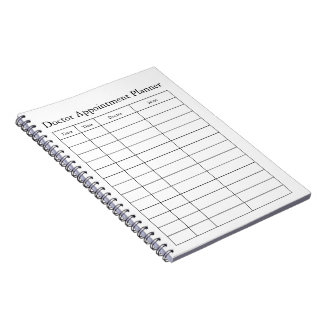 Carnet de planification de rendez-vous médicaux