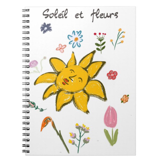 carnet de printemps ensoleillé (Devant)