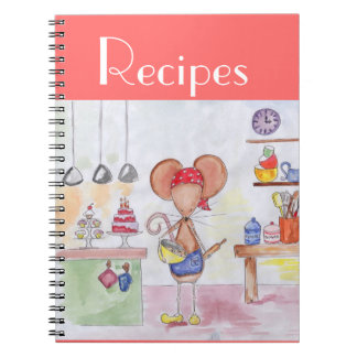 Carnet de recette de souris de Baker