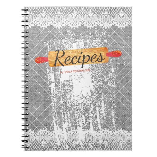 Carnet de recette du cahier de cuisson de la farin (Devant)