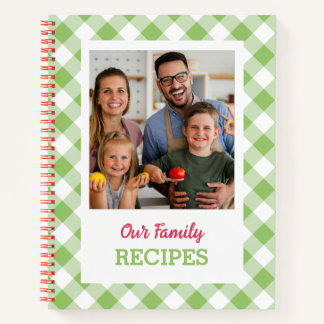 Carnet de recette personnalisé (Ajouter une photo)