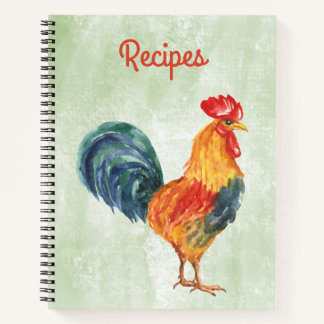Carnet de recettes de coq
