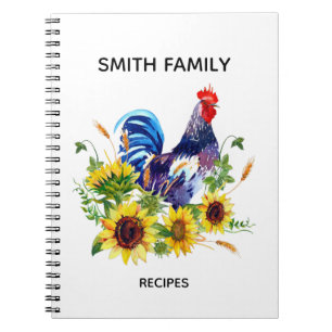 Carnet de recettes de cuisine personnalisé