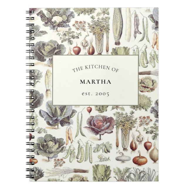 Carnet de recettes de cuisine végétale d'Adolphe M (Devant)