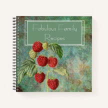 Carnet de recettes de framboises botaniques