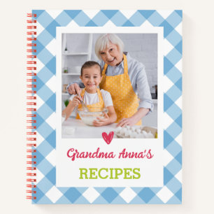Carnet de recettes de livre de recettes personnali