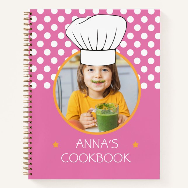 Carnet de recettes de livre de recettes personnali (Devant)