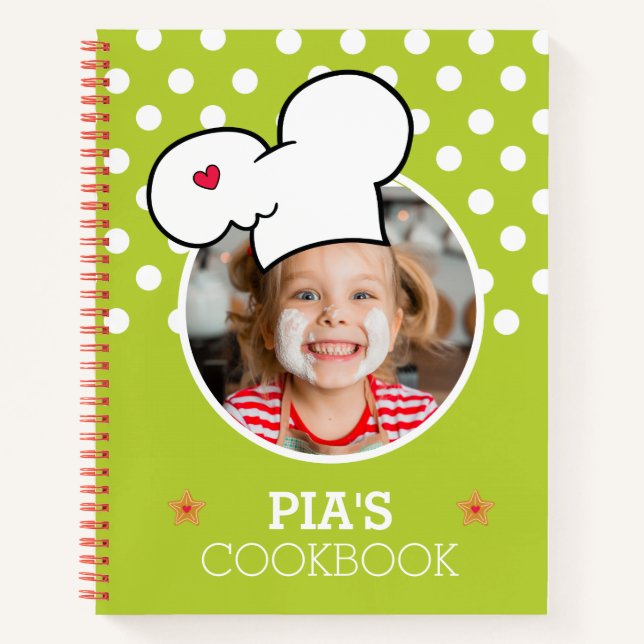 Carnet de recettes de livre de recettes personnali (Devant)