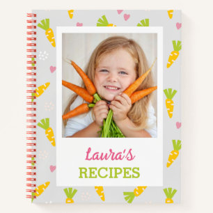 Carnet de recettes de livre de recettes personnali