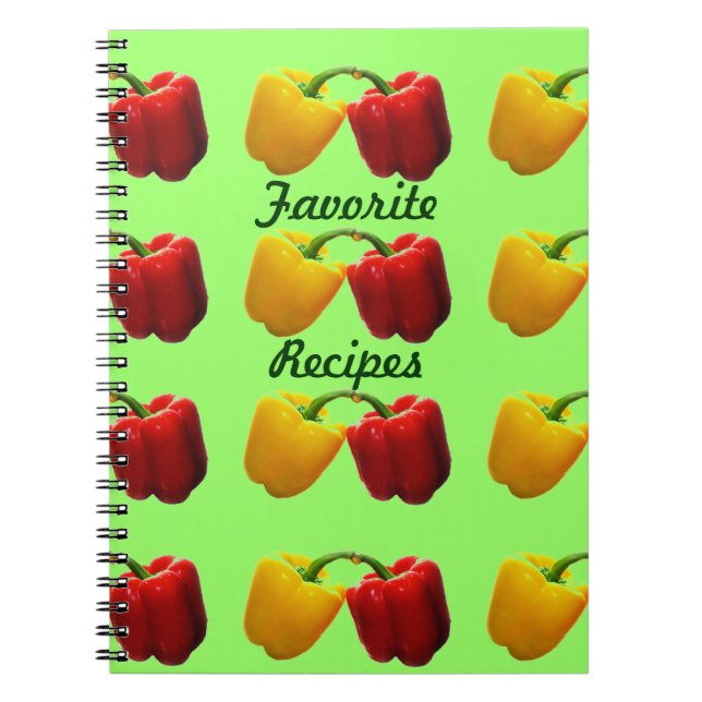 Carnet de recettes Peppers (Devant)