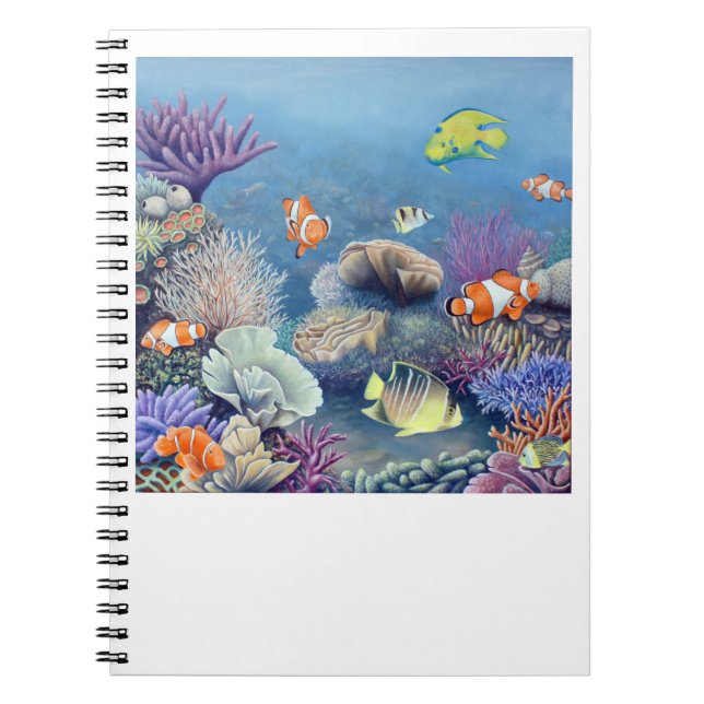 Carnet de récif coralien (Devant)
