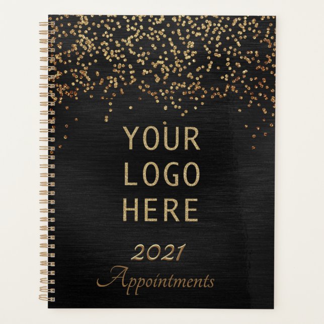 Carnet de rendez-vous du logo Black Gold 2024 (Devant)