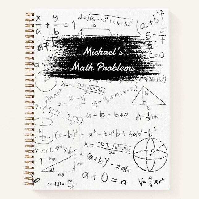 Carnet de résolution des problèmes mathématiques d (Devant)