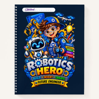 Carnet de robotique pour enfants | Futur ingénieur