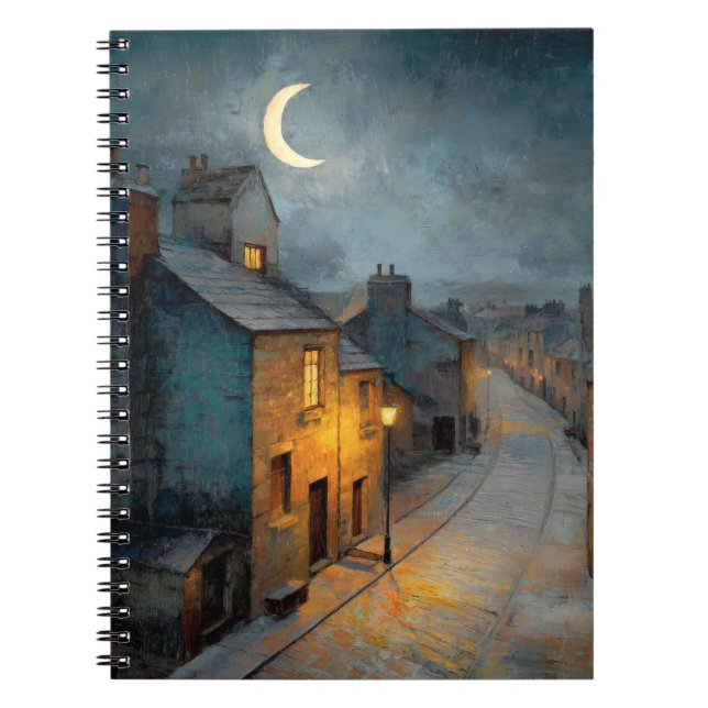 Carnet de rue calme de Crescent Moon (Devant)