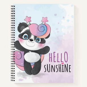 carnet de soleil bonjour mignon