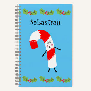Carnet de Sucre de canne de Noël personnalisé