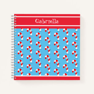 Carnet de Sucre de canne de Noël personnalisé