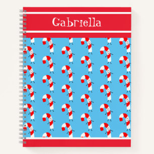 Carnet de Sucre de canne de Noël personnalisé
