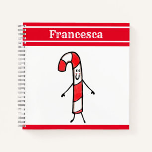 Carnet de Sucre de canne de Noël personnalisé
