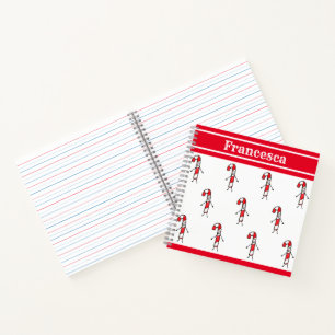 Carnet de Sucre de canne de Noël personnalisé