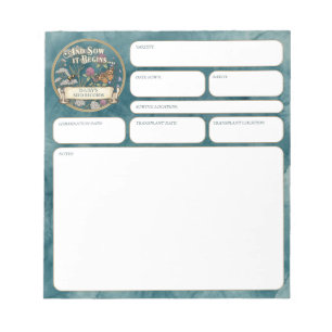 Carnet de suivi des semis du jardin de pollinisate