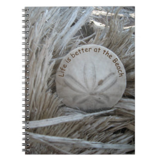 Carnet de thème de plage