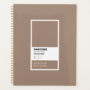 Carnet de type personnalisé Chanterelle personna